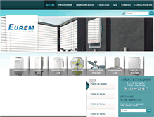 Tablet Screenshot of eurem.fr